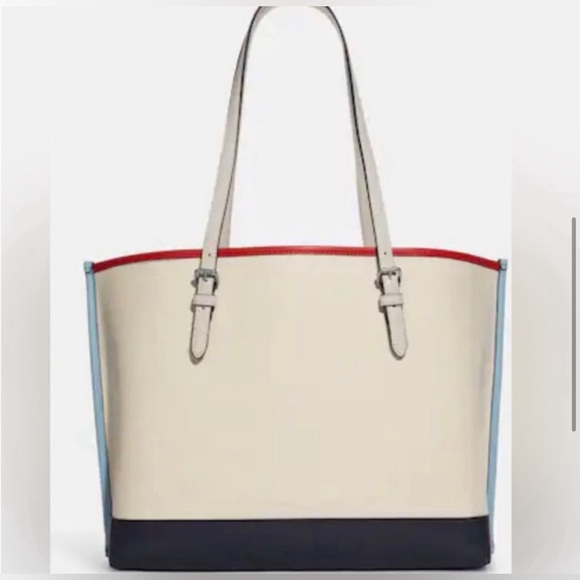 Coach Leather Jacquard Large Tote-Bundle Set - Picture 6 of 9